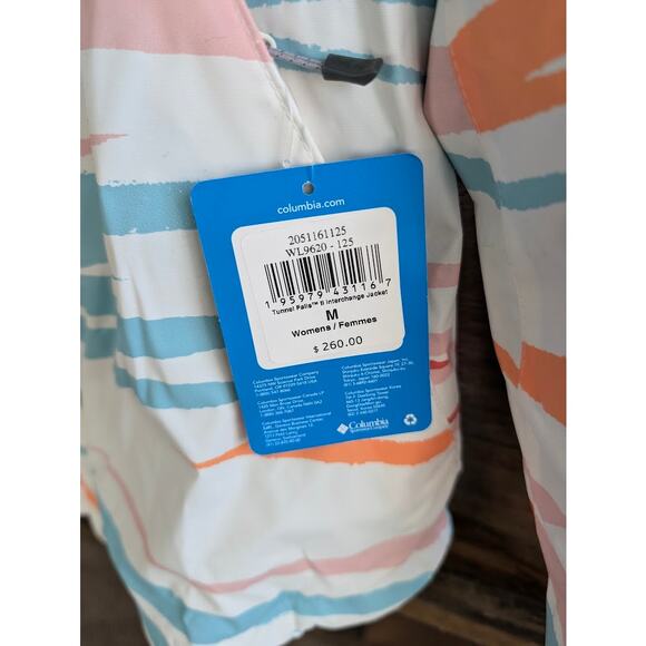 Columbia Women's Tunnel Falls Ii Interchange Jacket Womens MEDIUM - Picture 3 of 3